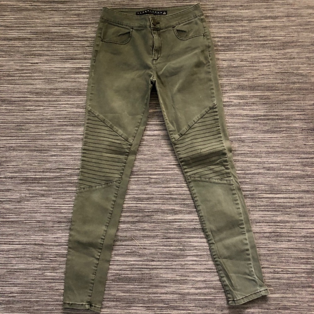 Green pants